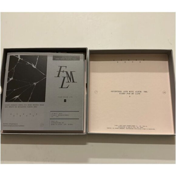 SEVENTEEN "FML" 10th Mini Album Limited Edition CD with Box - Picture 5 of 6